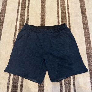 lululemon athletica Men's Navy Athletic Shorts
